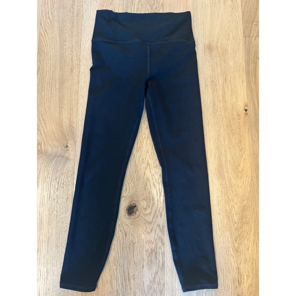 Vuori Clean Elevation Leggings Sz S Heathered Black Ankle pant yoga pilates